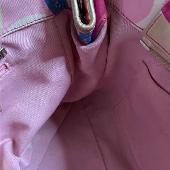 Coach Daisy scarf print purse - Picture 14 of 15